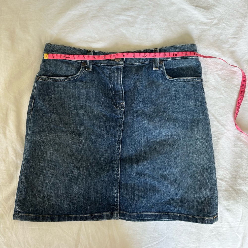 EUC J.Crew denim miniskirt, 8 $20